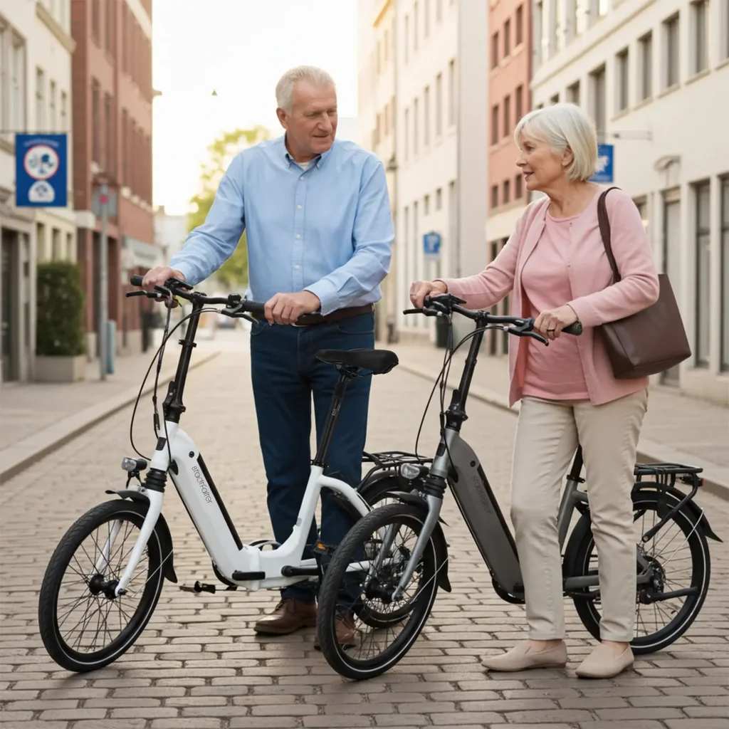 AsVIVA E-Bike vouwfiets Stadtfalter B13 – Weergave 5