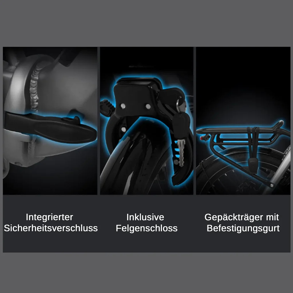 AsVIVA E-Bike vouwfiets Stadtfalter B13 – Weergave 10