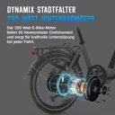 AsVIVA E-Bike vouwfiets Stadtfalter B13 – Achterwielmotor