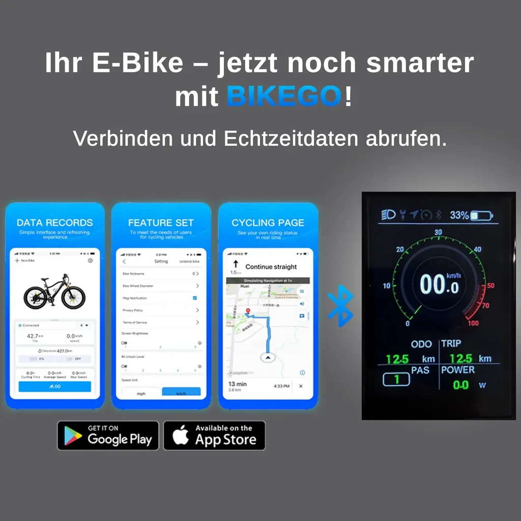 E-Bike Klapprad Stadtfalter B13 – Faltrad App