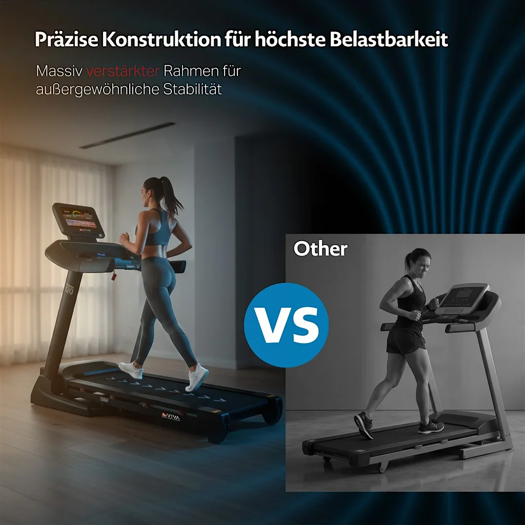 AsVIVA loopband T20 Cardio Pro Runner – Weergave 11
