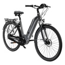 AsVIVA City E-Bike Stadtfalter B14 – Grijs/Wit – Weergave 21