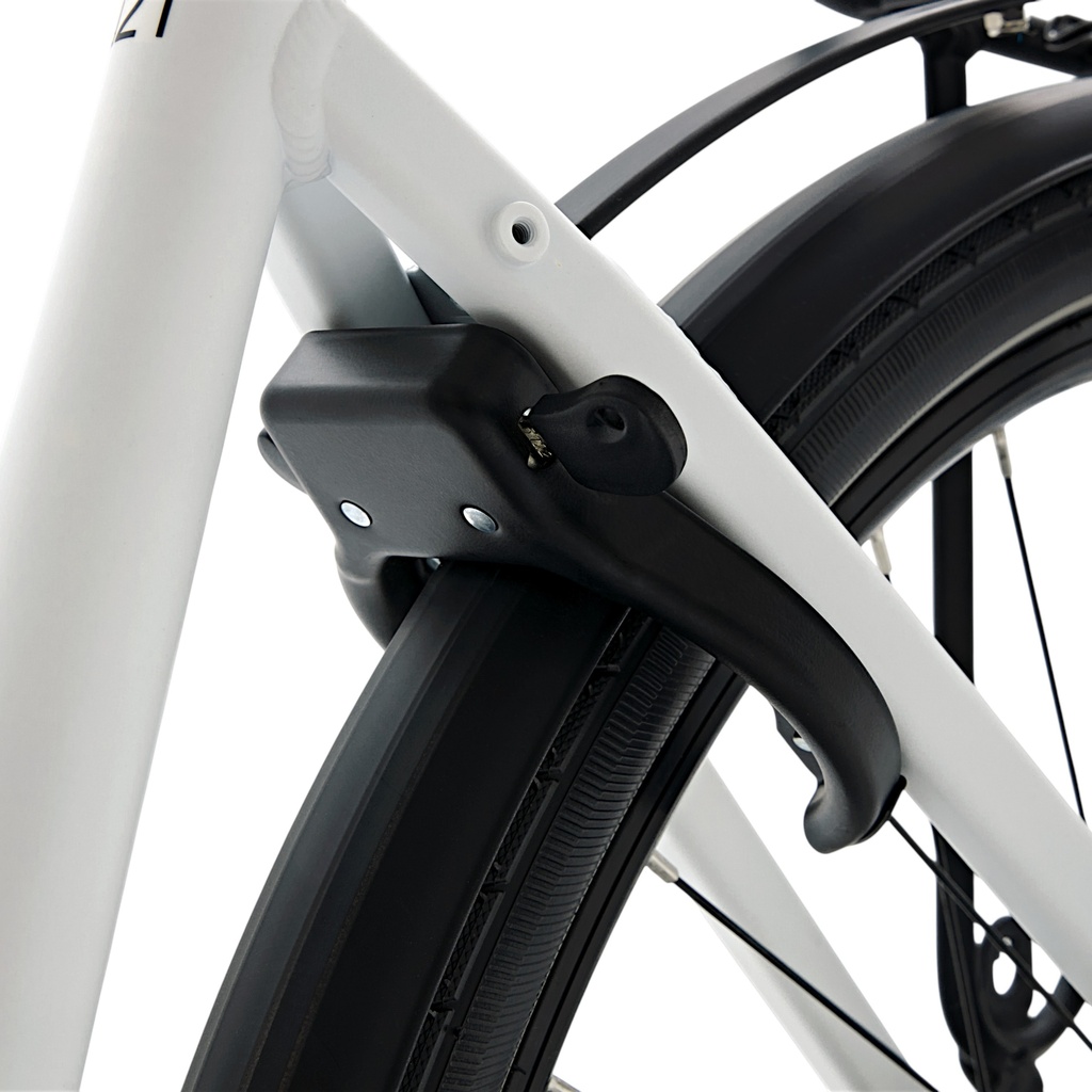 AsVIVA City E-Bike Stadtfalter B14 – Grijs/Wit – Weergave 12