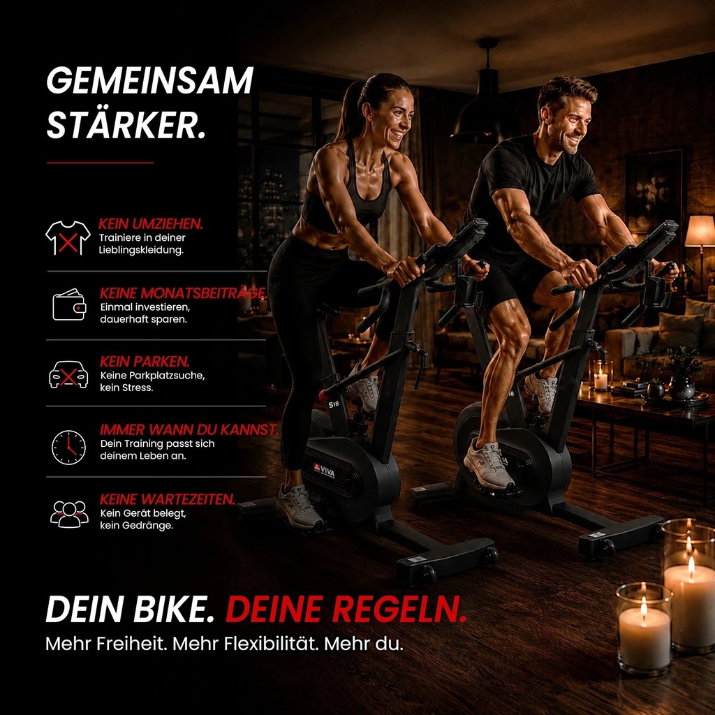 Speedbike Power S18 Pro – Ergometer Gemeinsam stärker