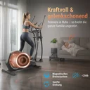 Magnetisch remsysteem van de AsVIVA crosstrainer C28 Runner voor een bijzonder stille training