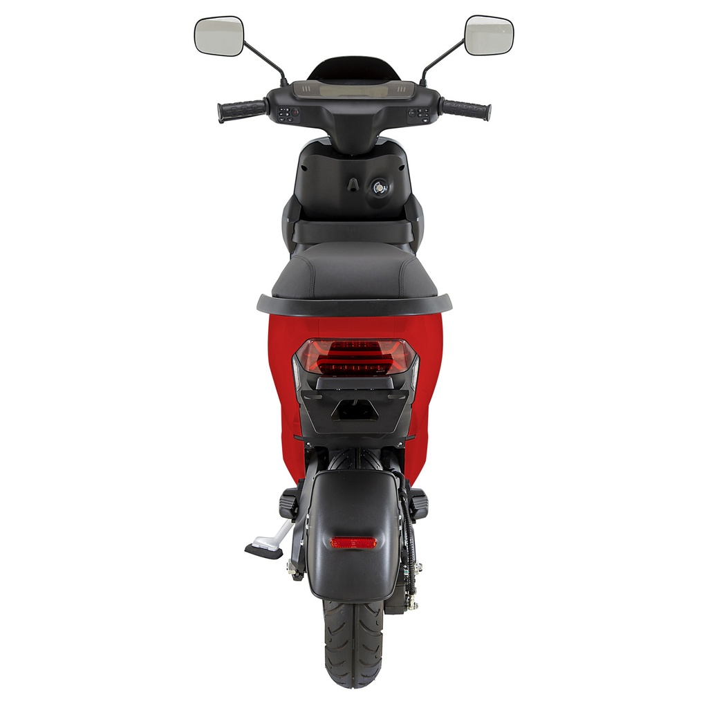 [EM1_RED] elektrische scooter AsVIVA EM1 rood - Productweergave