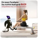 AsVIVA roeimachine PowerGen RA20 in zwart - Design en functies