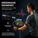 AsVIVA Ergometer Hometrainer LED H12 Lage Instap – Aanzicht 7