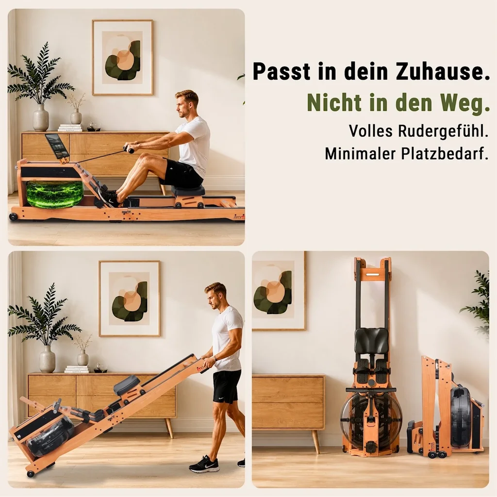 Wasser-Rudergerät RA18 Lightning – Platzsparend Faltbar