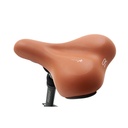 Selle Royal Gel-Sattel in Braun am B15 in Grau
