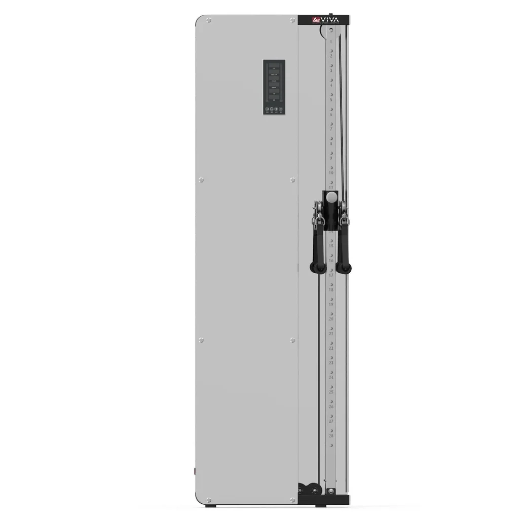 AsVIVA krachtstation & kabeltrekstation Elektro MG8 - Trainingsweergave