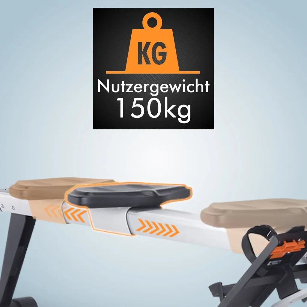 Rudergerät & Ergometer RA10 Pro – Nutzergewicht