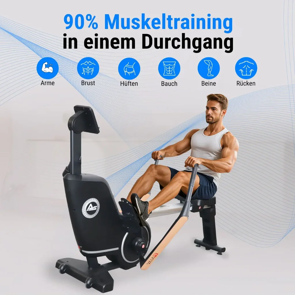 3D-Rudergerät RA12 Rower – Muskeltraining
