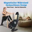 Magneetweerstandssysteem van de AsVIVA roeimachine RA12 voor stil en slijtagearm roeien