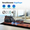 Kogelgelagerde zitting van de AsVIVA RA18 Pro voor een soepele en stille loop