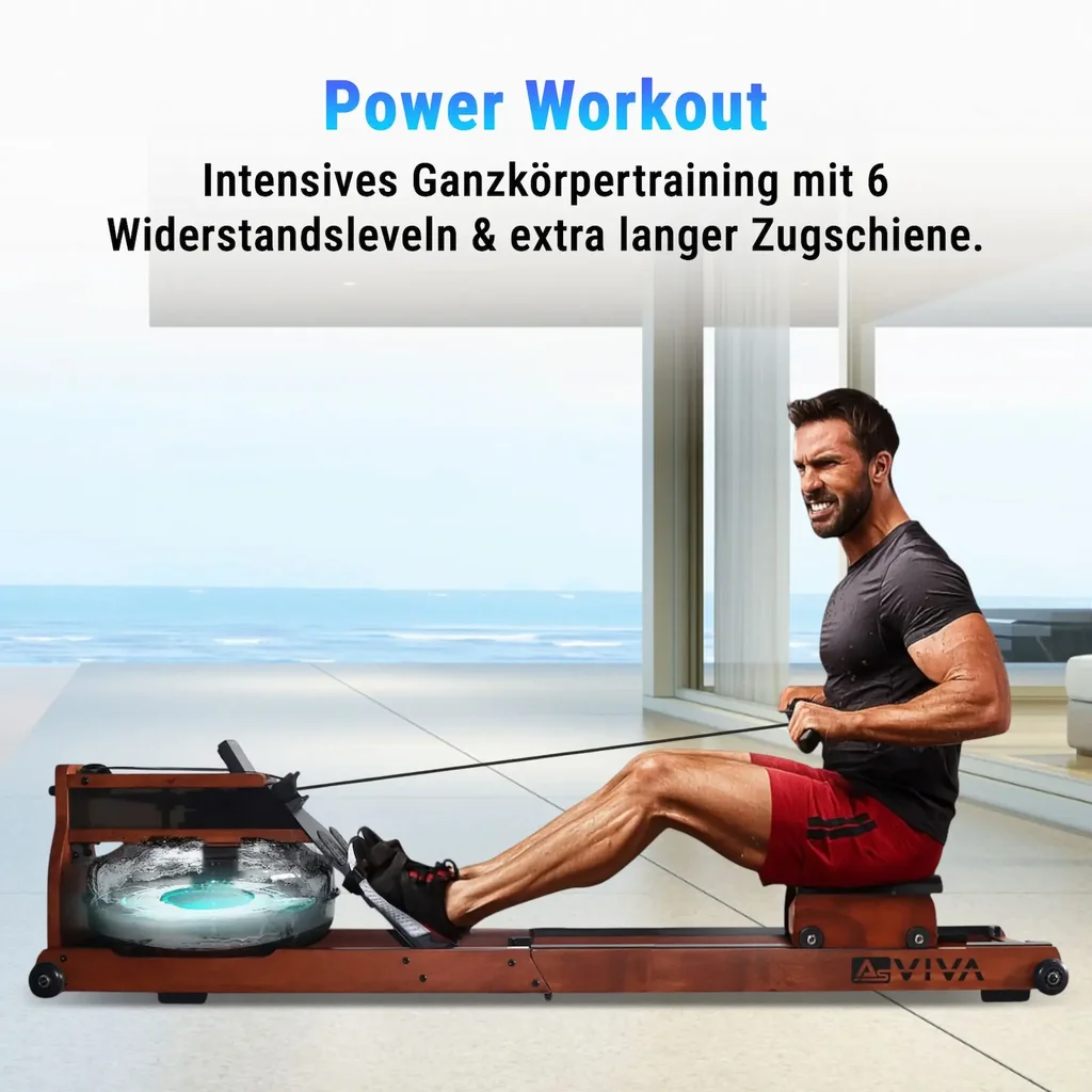 Wasser-Rudergerät RA18 Pro – Workout