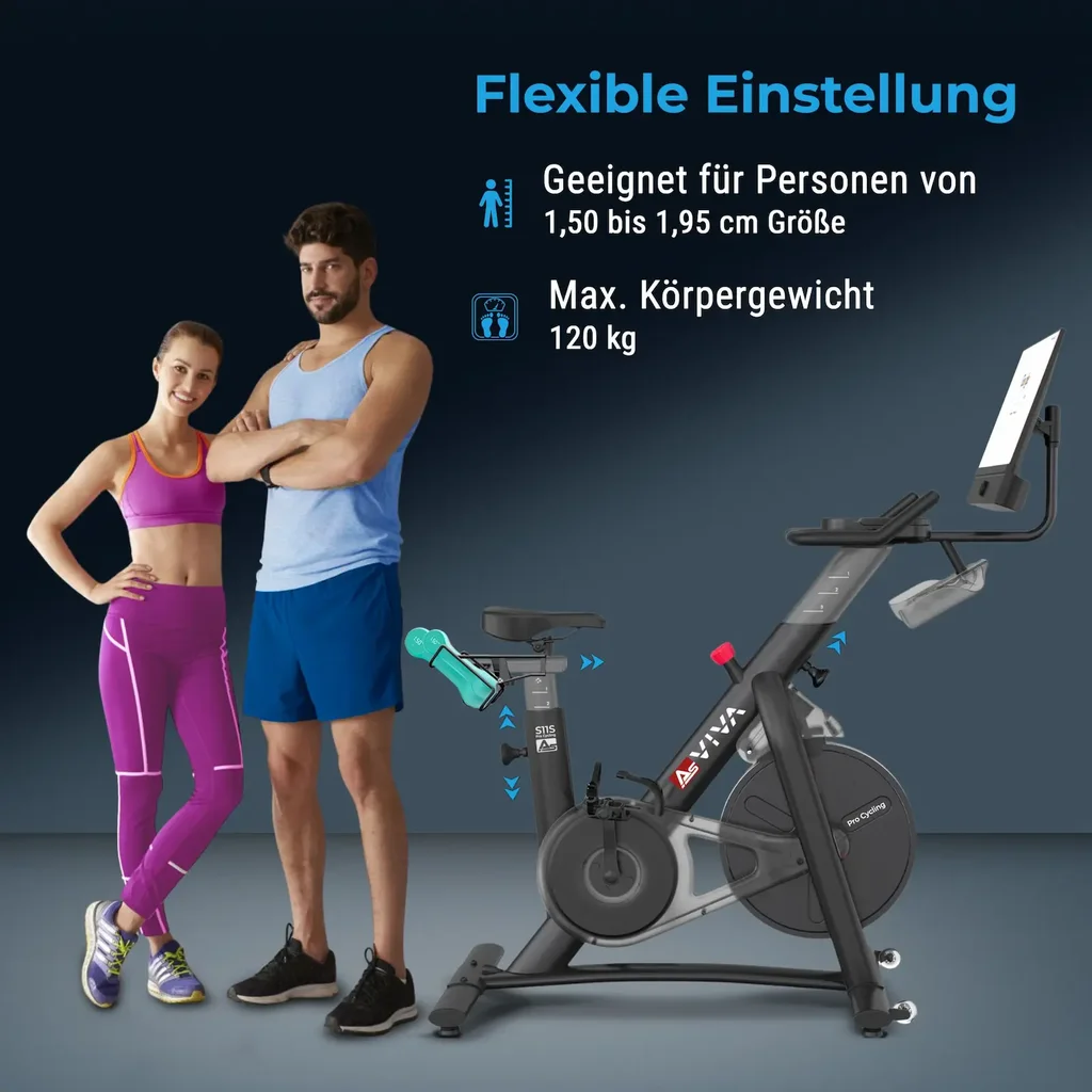 AsVIVA | INDOOR CYCLE Cardio XI Sport bicycle S11 - Productweergave