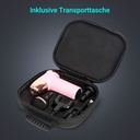Massagepistool MGN2 roze – draagtas