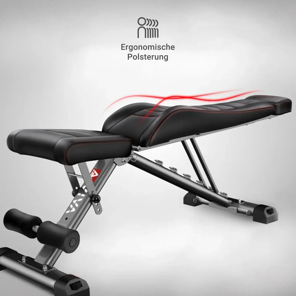 Hantelbank & Negativbank Home-Gym WB2 – Ergonomisch