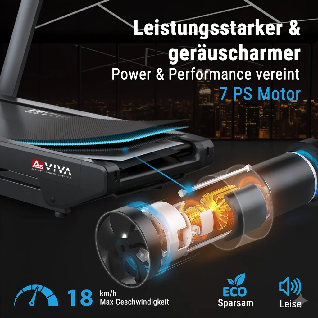 Laufband T23 Pro Climb Treadmill – Motor