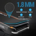 Detailaanzicht van het dichte loopvlak van de AsVIVA loopband Smart T18 Pro voor een veilige grip