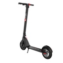 De AsVIVA ES01 E-Scooter uitgeklapt schuin van voren met robuust footboard