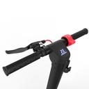Cockpit van de AsVIVA ES01 met remhendel, gashendel, display en aan/uit-knop