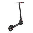 De AsVIVA ES01 E-Scooter uitgeklapt in schuinaanzicht van achteren