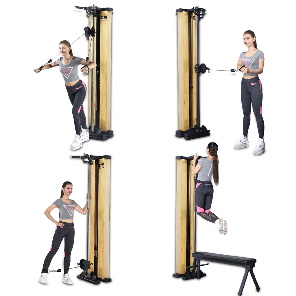 AsVIVA krachtstation & kabeltrekstation MG7 Natur - productweergave
