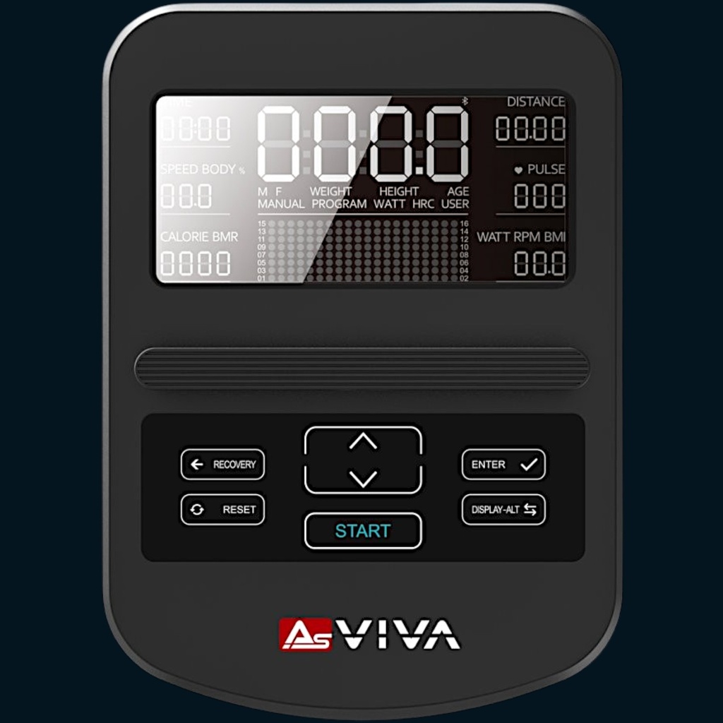 Ergometer Ride H24 – Heimtrainer Display
