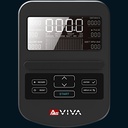 Overzichtelijke trainingscomputer met display op de AsVIVA Ergometer Ride H24 voor de weergave van alle trainingswaarden