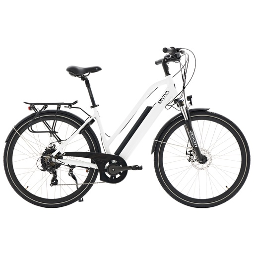 City E-Bike B15 – 28 inch – Grijs/Wit